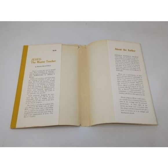 Jesus The‎ Master Teacher by Herman Harrell Horne 1964 Hardcover Book Vintage - Picture 7 of 16